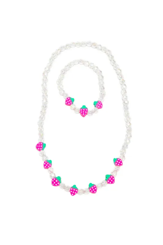 Berry Beautiful Necklace &amp; Bracelet Set, 2pc