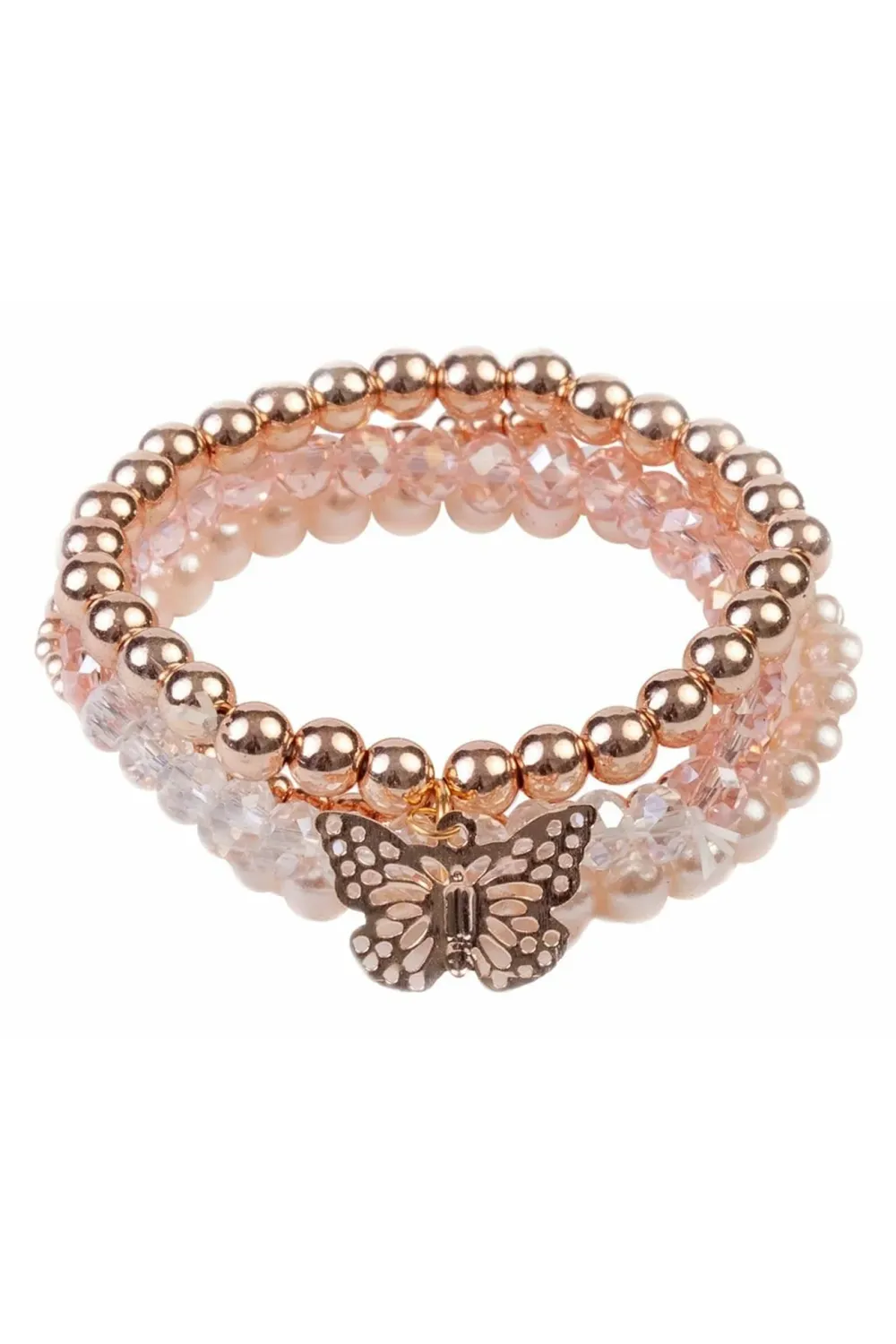 Blush Crush Bracelet Set, 4pcs