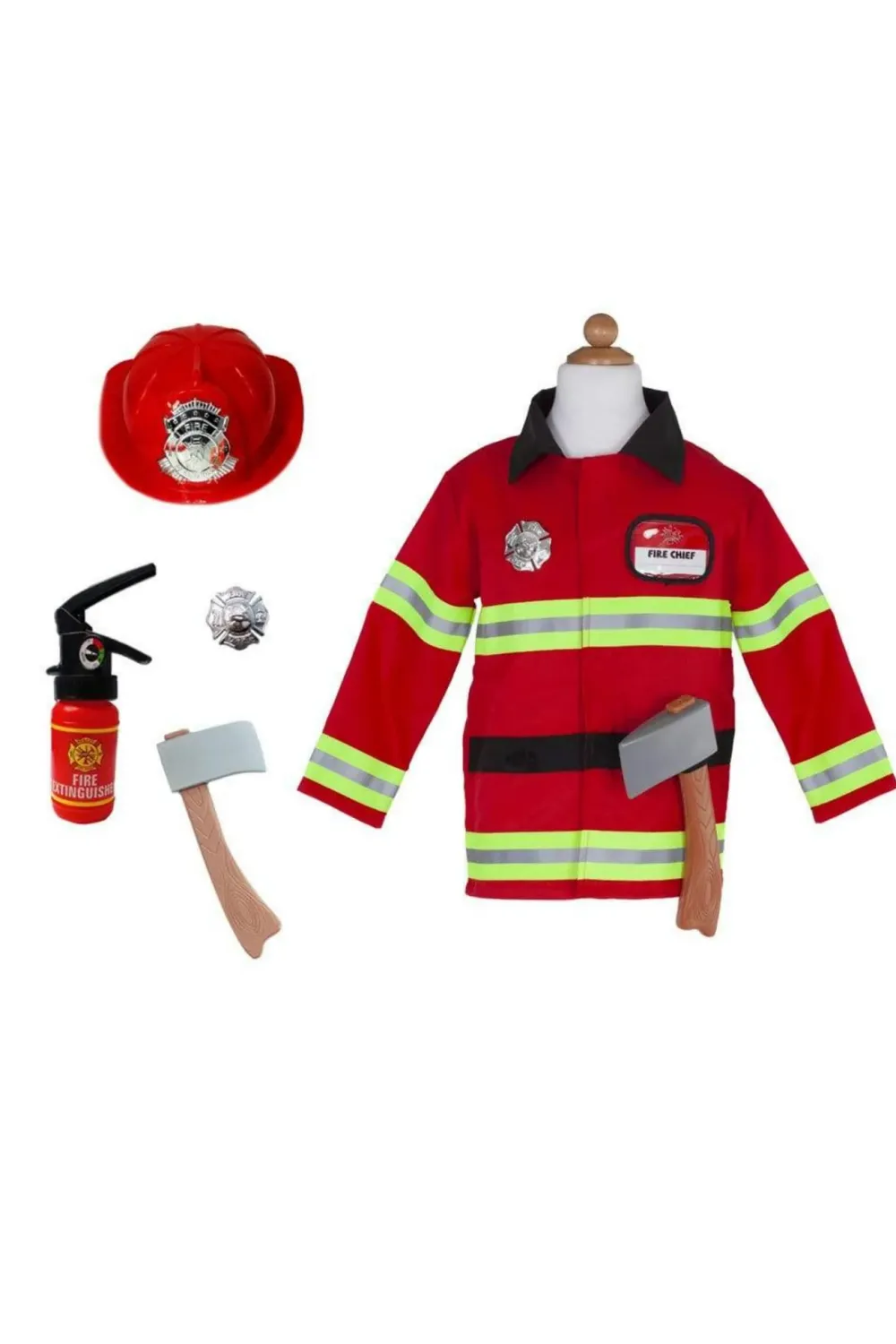 Firefighter Set Includes 5 Accessories,