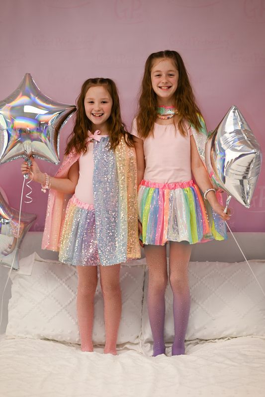 Ombre Sequins Skirt