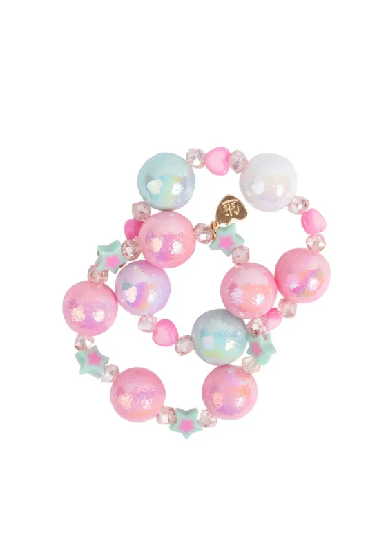 Stars and Hearts Bobble Bracelets