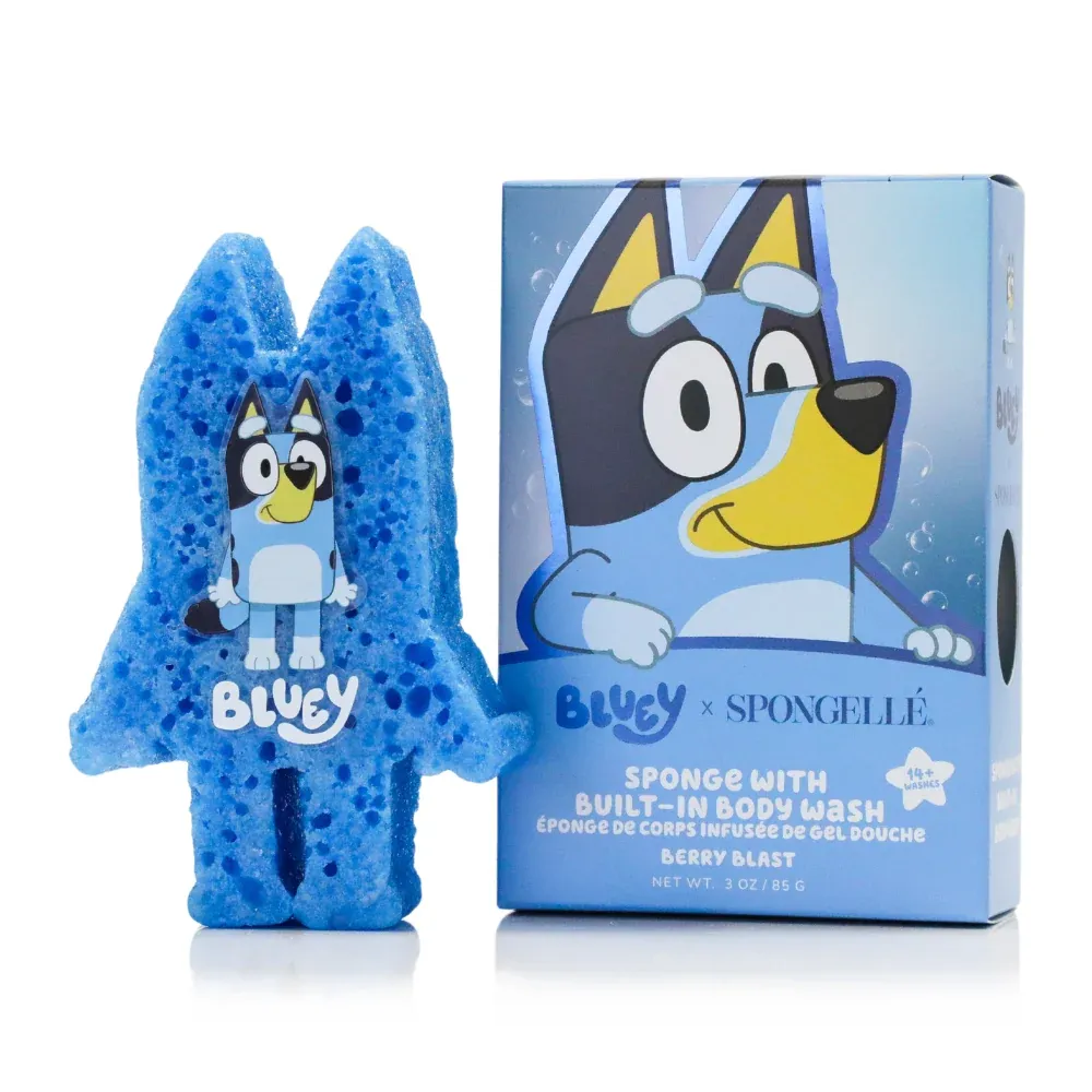 Bluey Sponge with Built-In Body Wash