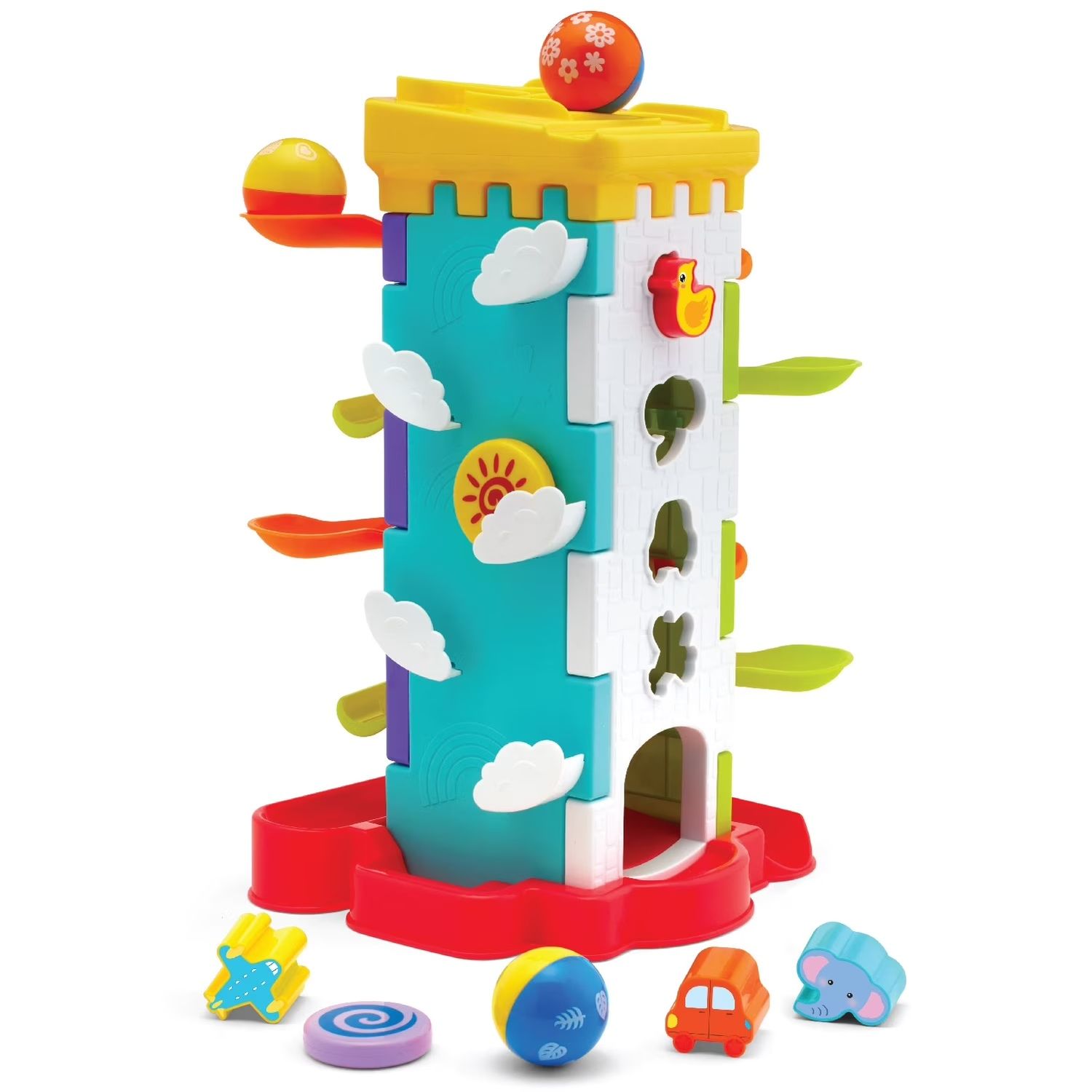 Kidoozie Drop N Roll Activity Tower