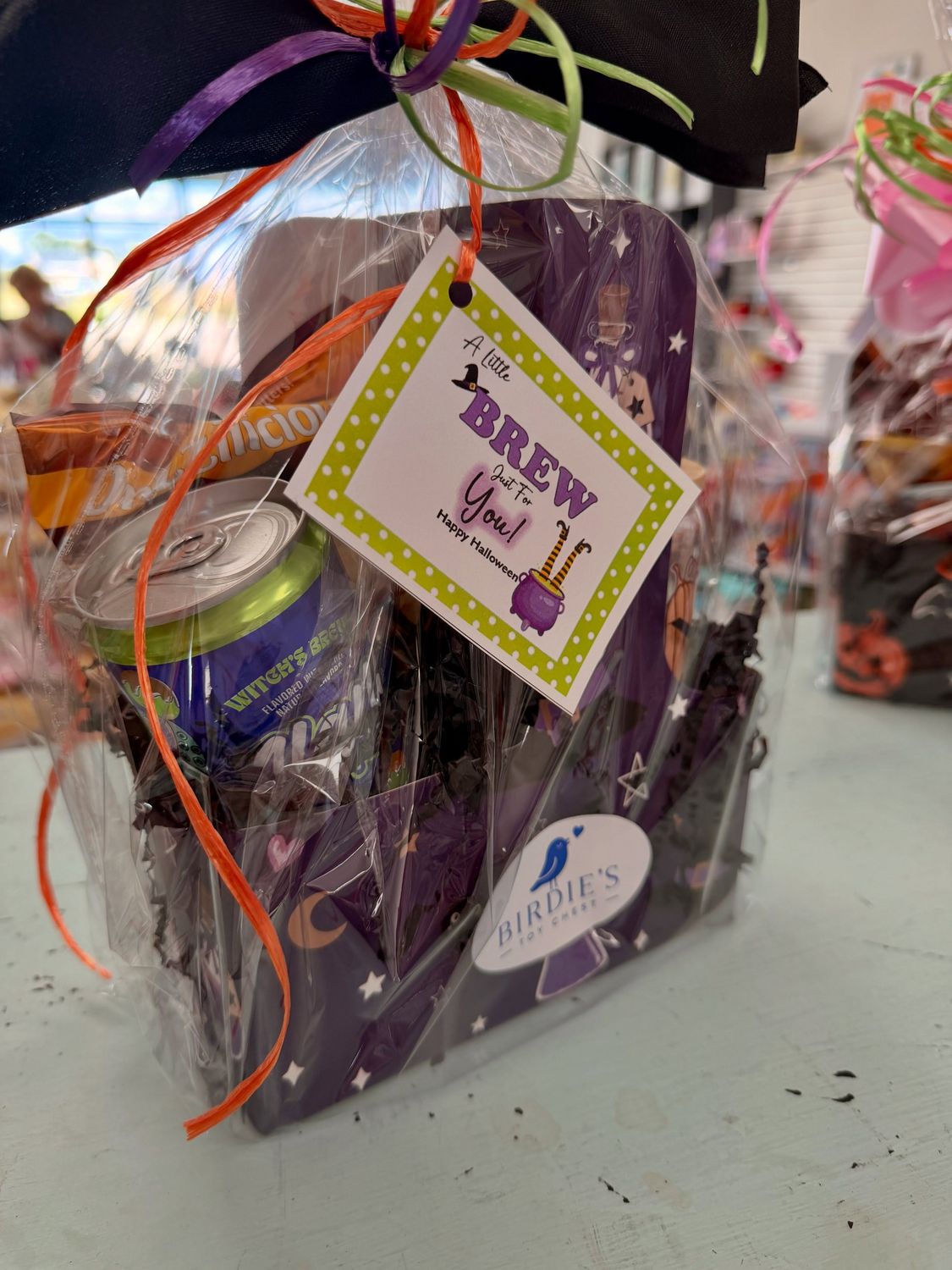 A Brew Just For You Boo Basket
