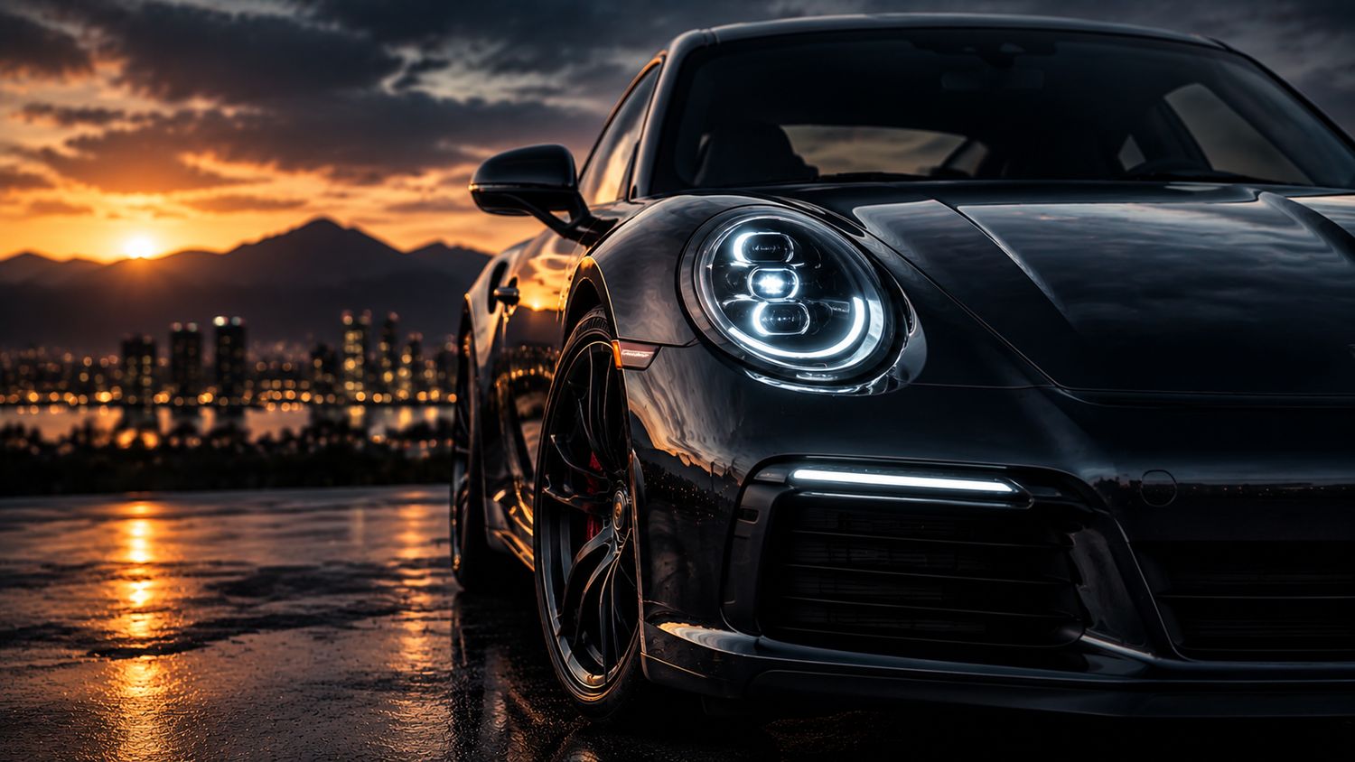 Porsche Headlights