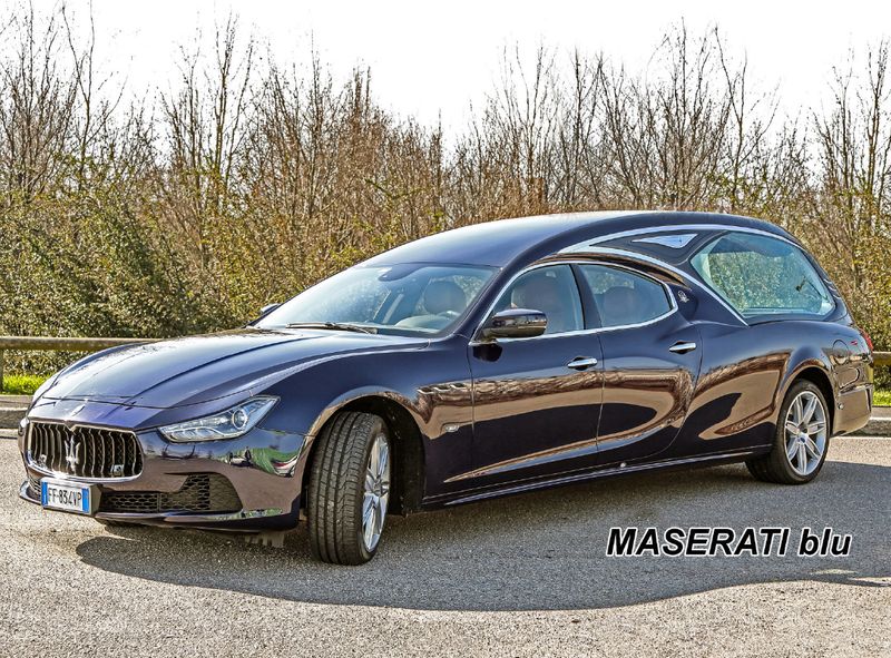 Maserati blu
