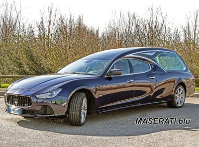 Maserati blu Maserati blu