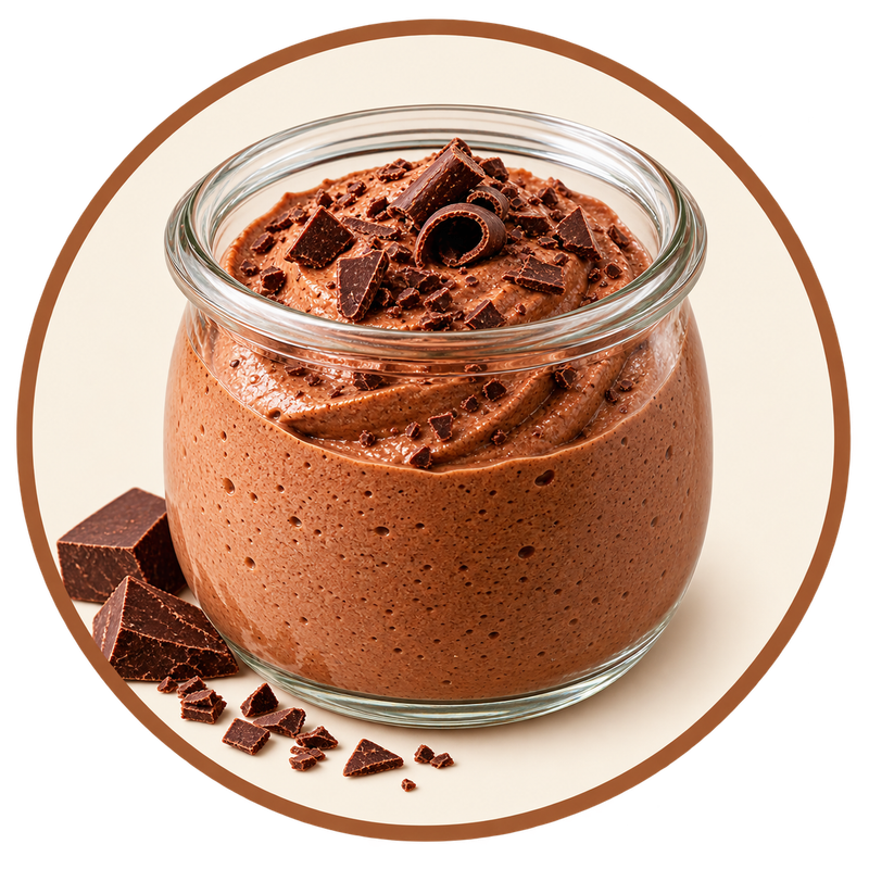 Potje chocomousse mini