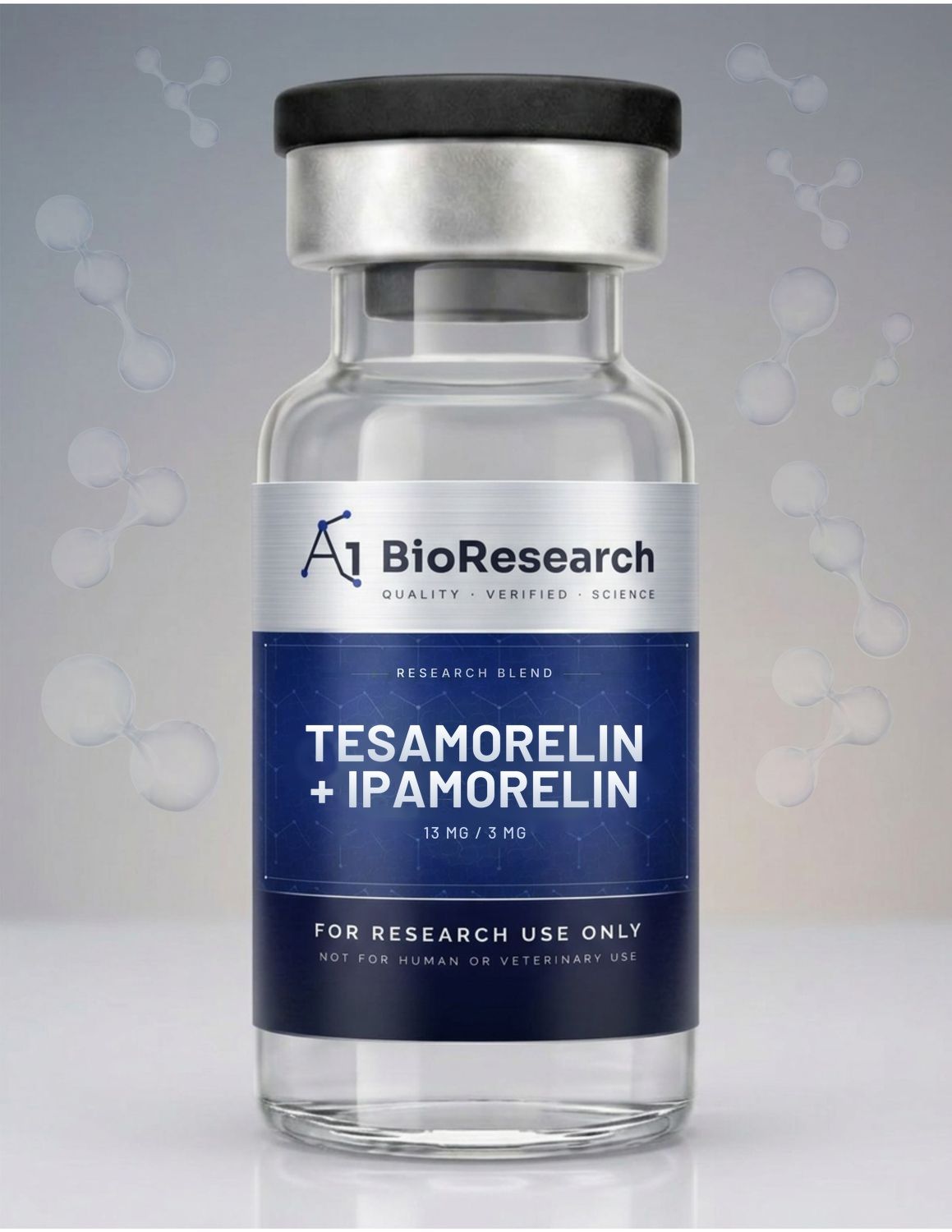 Tesamorelin + Ipamorelin (13 mg / 3 mg)
