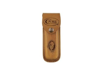 Case Cutlery Large Leather Sheath- Brown