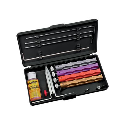 Lansky 4-Stone Deluxe Diamond Sharpening System
