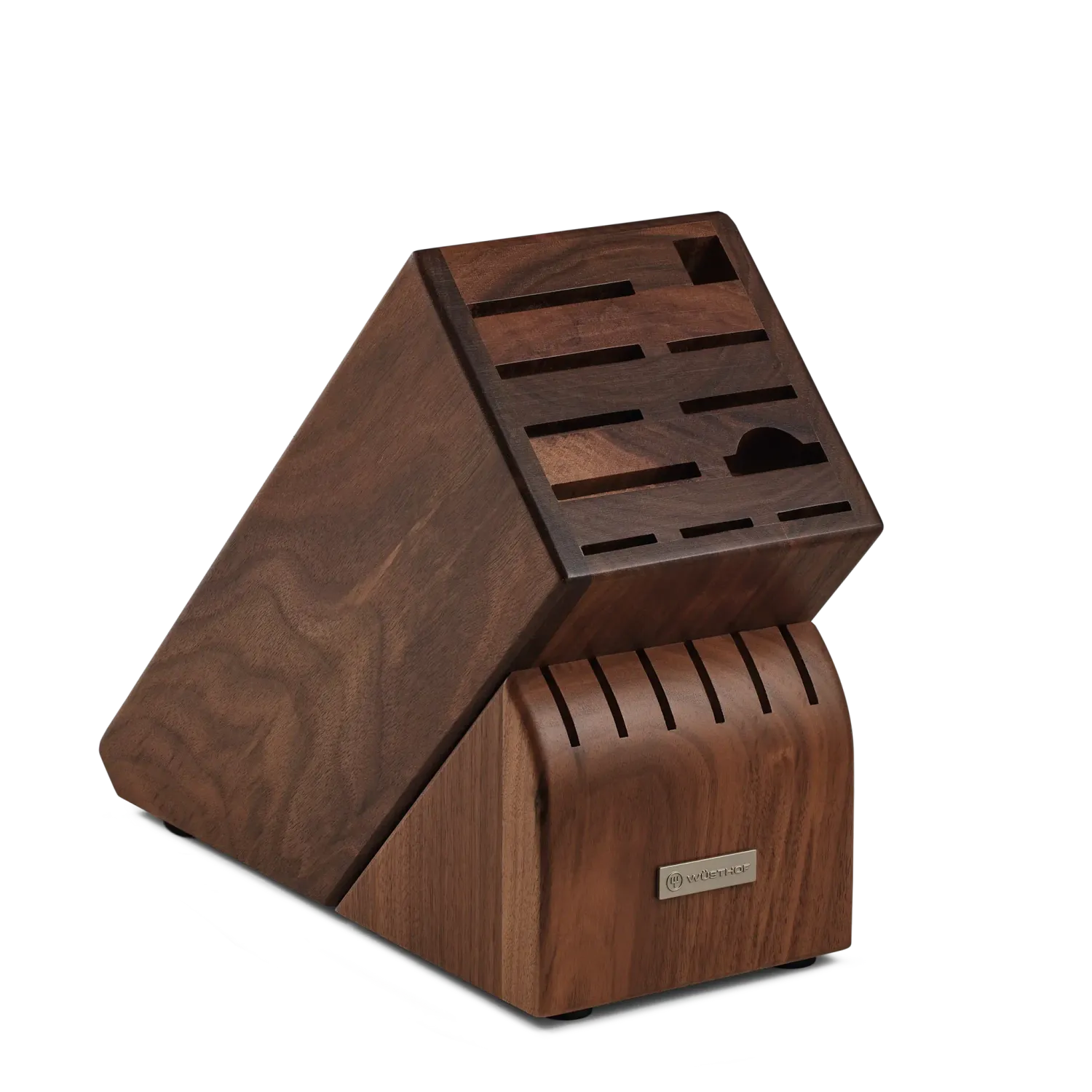 Wusthof, 17 Slot Knife Block, Walnut (Empty)
