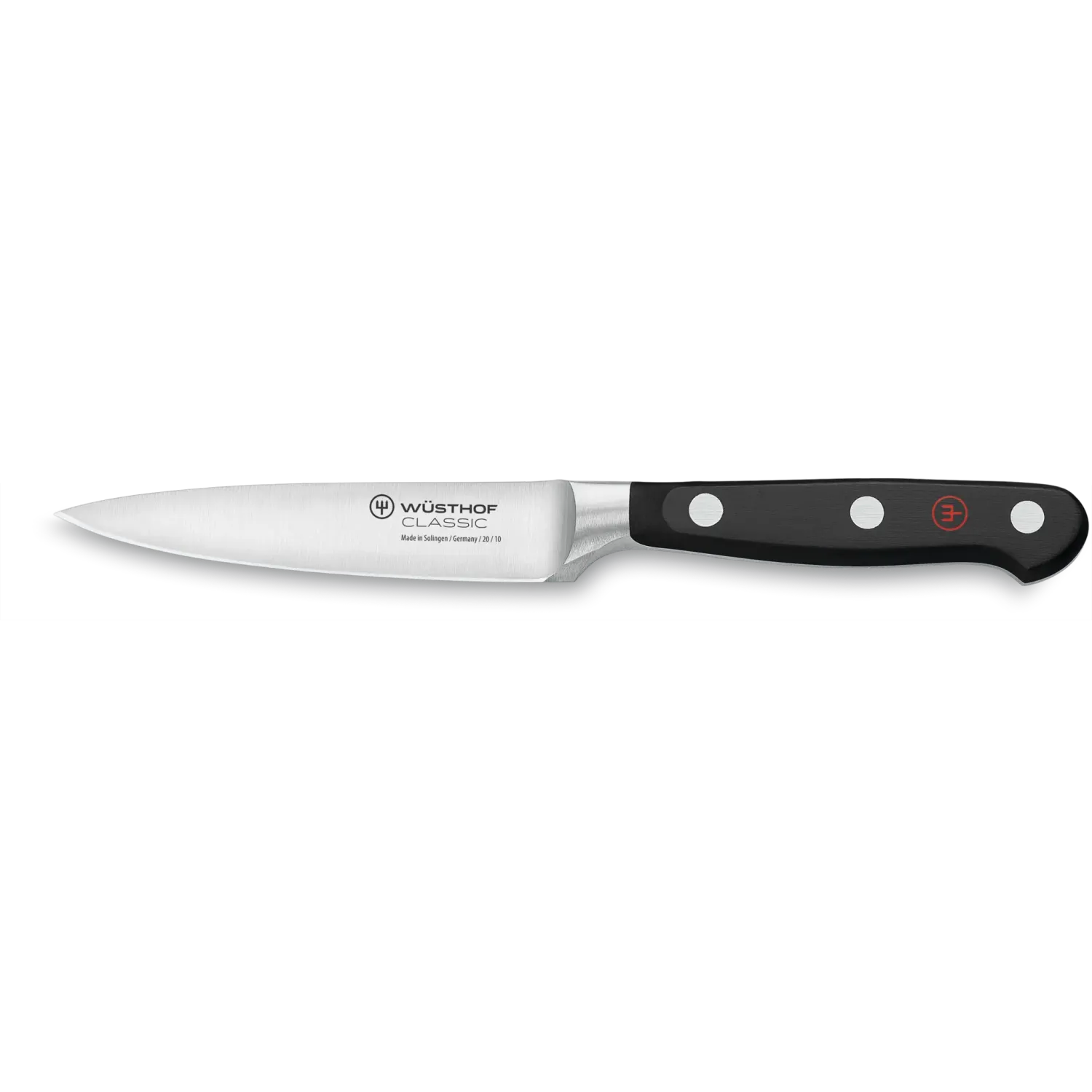 Wusthof, Classic 4" Paring Knife, Black Handle