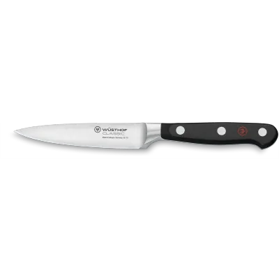 Wusthof, Classic 4" Paring Knife, Black Handle