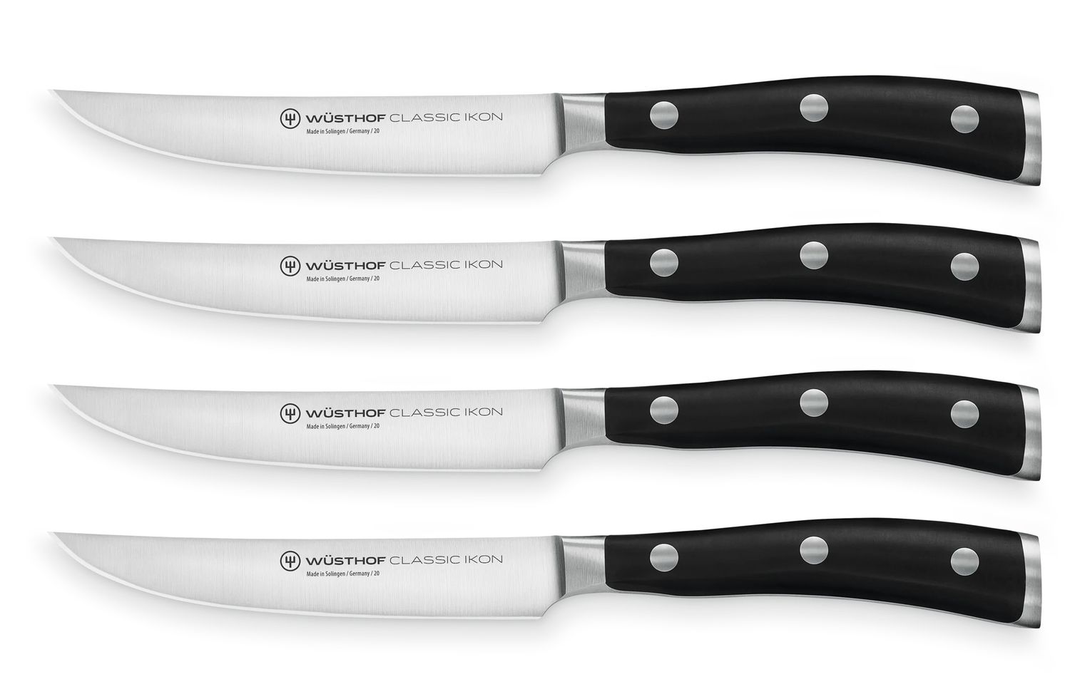 Wusthof Classic Ikon 4 Piece Steak Knife Set
