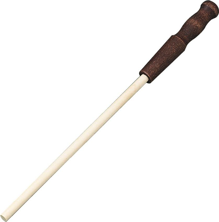 Arkansas Ceramic Sharpening Stick Wood Handle