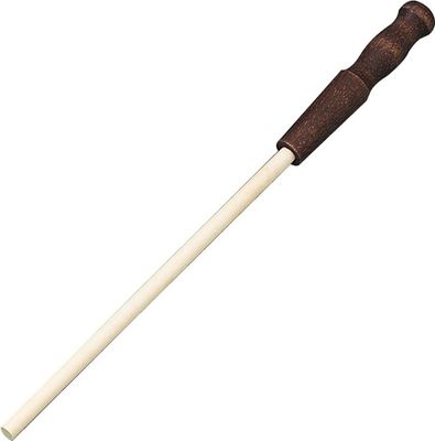 Arkansas Ceramic Sharpening Stick Wood Handle