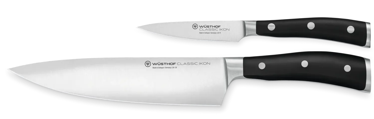 Wusthof Classic Ikon 2 Piece Chef's Set