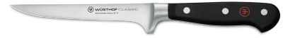 Wusthof Classic 5" Boning Knife, Black Handle