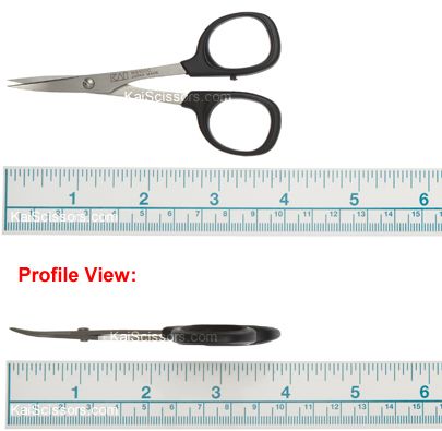 Kai 4" Needlecraft Scissor Curved