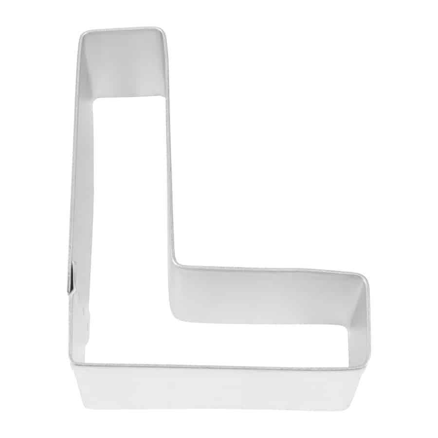 R&amp;M Letter L Cookie Cutter 2.75"