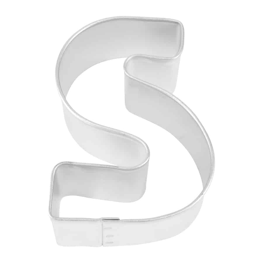 R&amp;M Letter S Cookie Cutter 3"