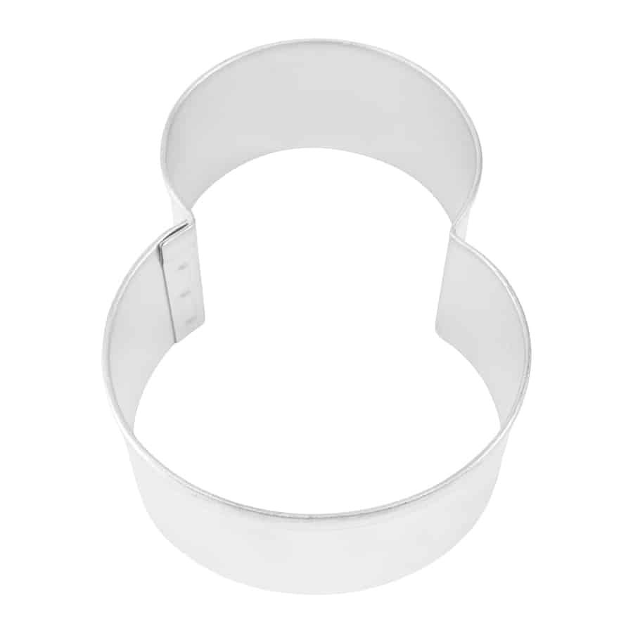 R&amp;M Number 8 Cookie Cutter 3" (Single)