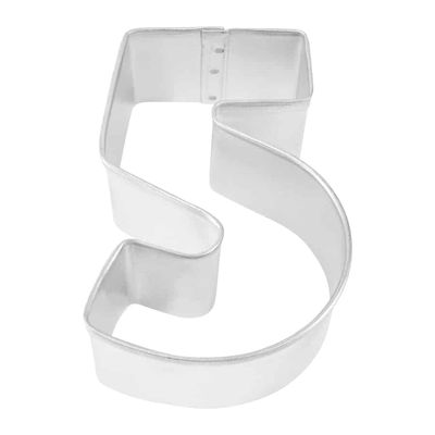 R&amp;M Number 5 Cookie Cutter 3"