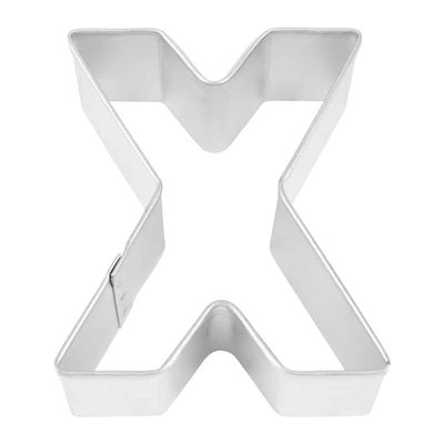 R&amp;M Letter X Cookie Cutter 2.75" (Single)