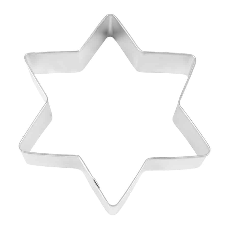 R&amp;M Six Point Star Cookie Cutter 4.75"