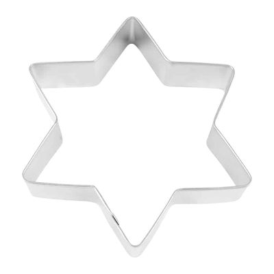 R&amp;M Six Point Star Cookie Cutter 4.75"