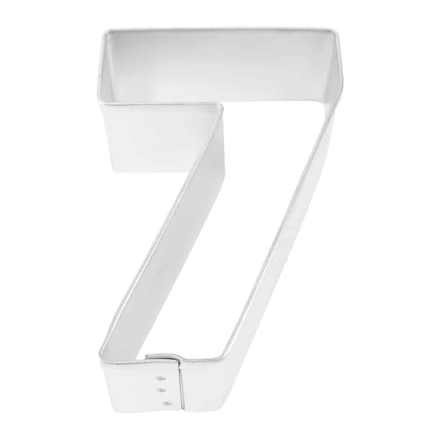 R&amp;M Number 7 Cookie Cutter 3"