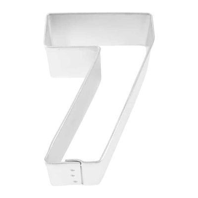 R&amp;M Number 7 Cookie Cutter 3"