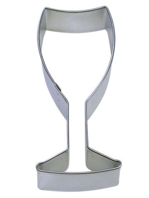 R&amp;M Wine Glass Cookie Cutter 4"