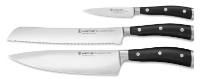 Wusthof Classic Ikon 3 Piece Starter Set