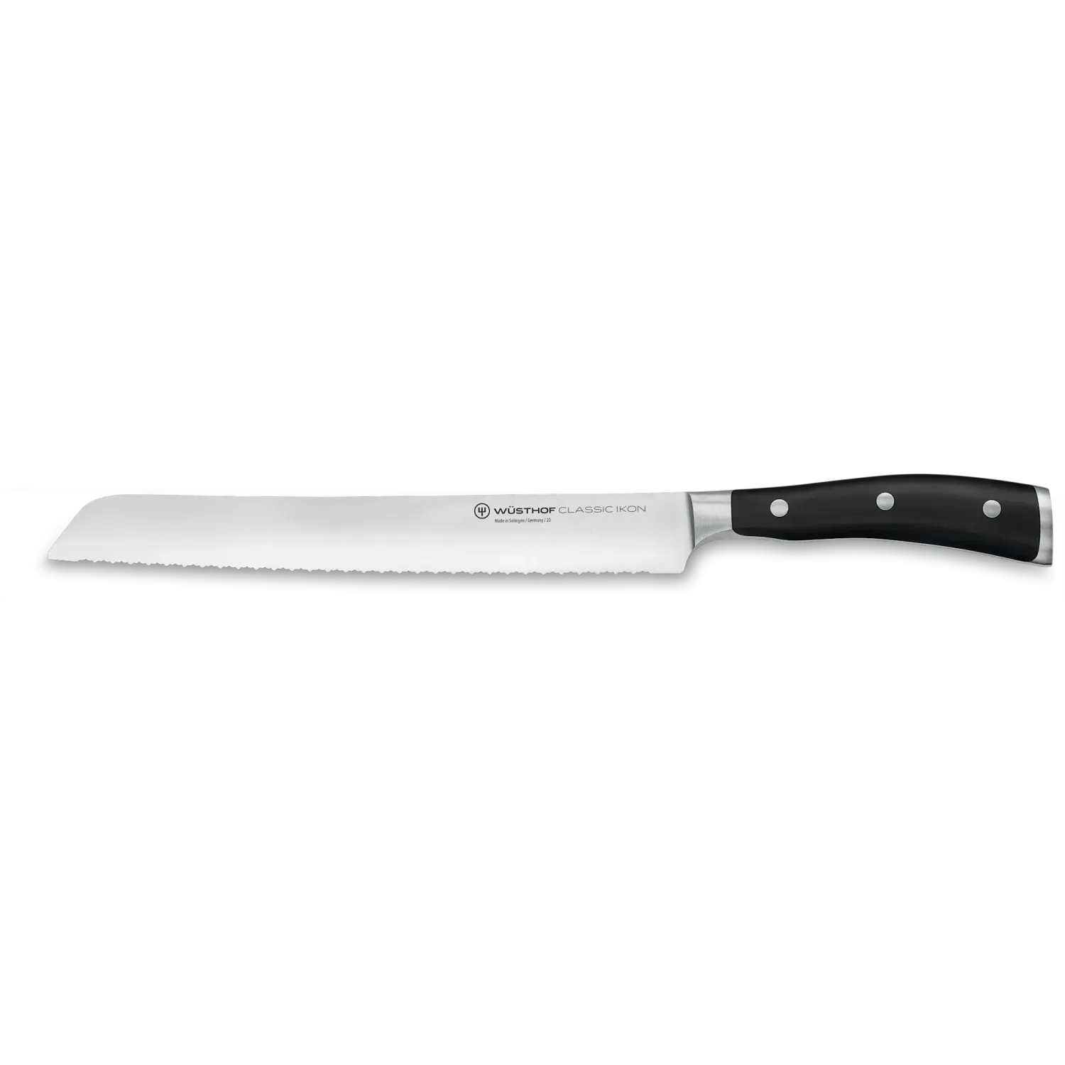 Wusthof Classic Ikon 9" Double Serrated Bread Knife