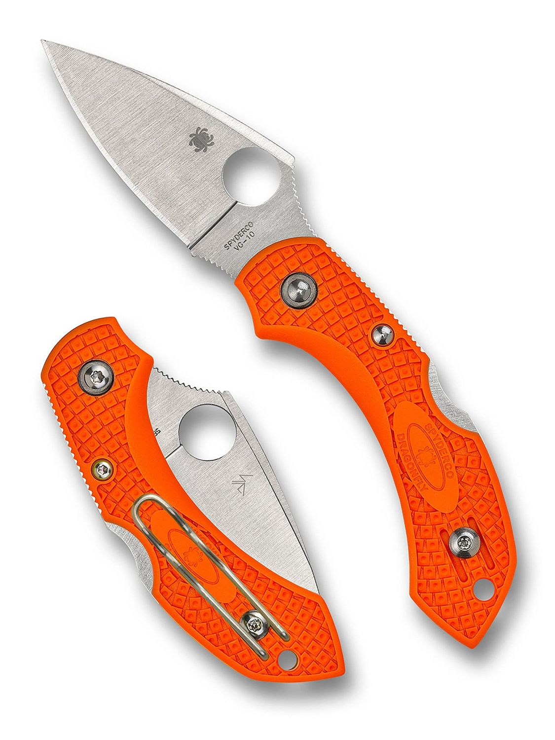 Spyderco Dragonfly 2 Lightweight Orange FRN, VG10