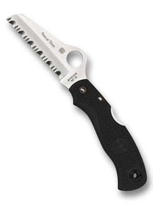 Spyderco, Rescue 79mm Black FRN and VG10 Serrated