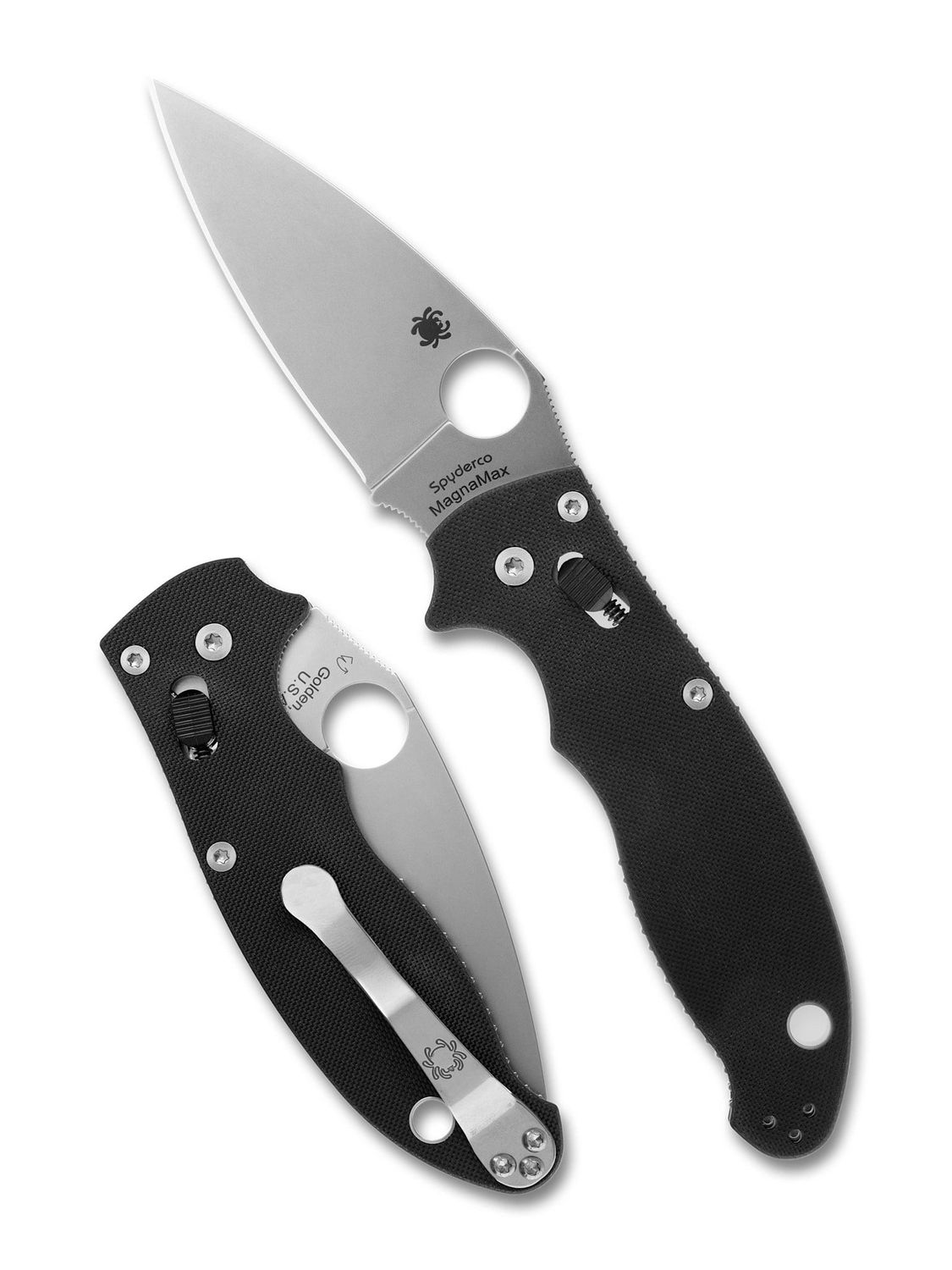 Spyderco, Manix 2 Black G10 Handle and CPMS30V