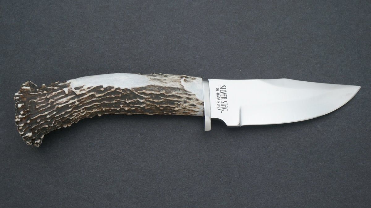 Silver Stag Field Pro Crown Handle, D2 Steel