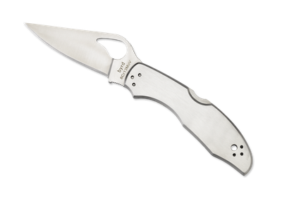 Spyderco, Byrd Meadowlark 2 Stainless, Plain Edge