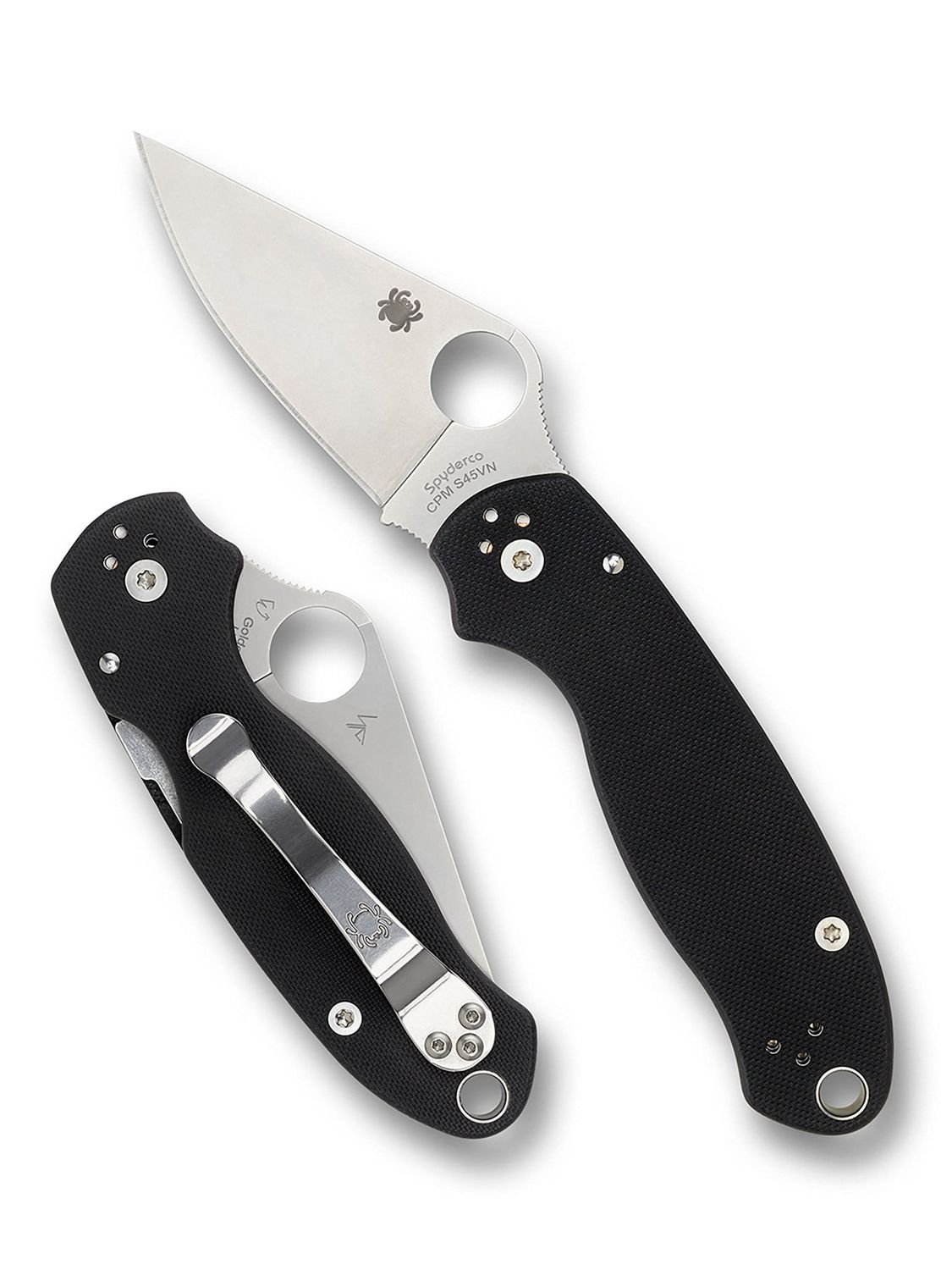 Spyderco Para 3 Black G10, CPM S45VN