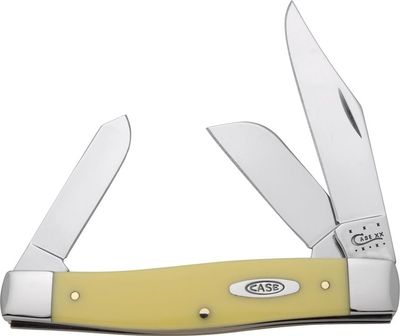 Case, Large Stockman Carbon Steel, Delrin Handles