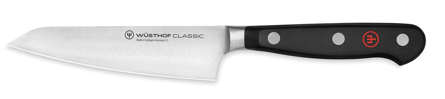 Wusthof Classic 4.5" Asian Utility, Black Handle