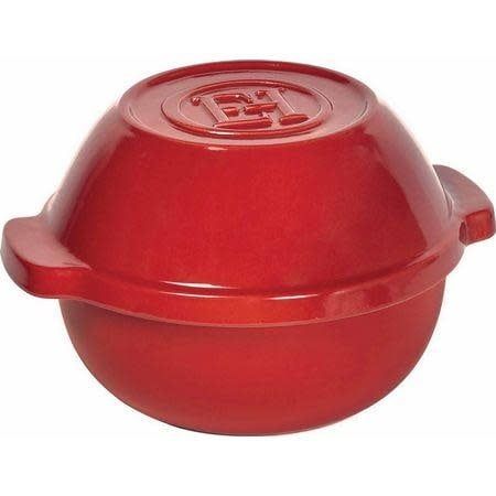 Emile Henry, Bread Pot 9.5" 2.1Qt. Burgundy