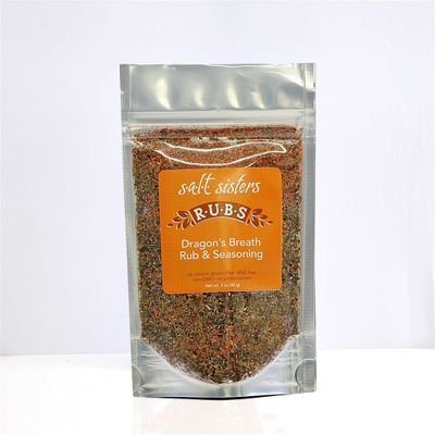 S.A.L.T. Sisters Dragon's Breath Rub &amp; Seasoning 3 oz
