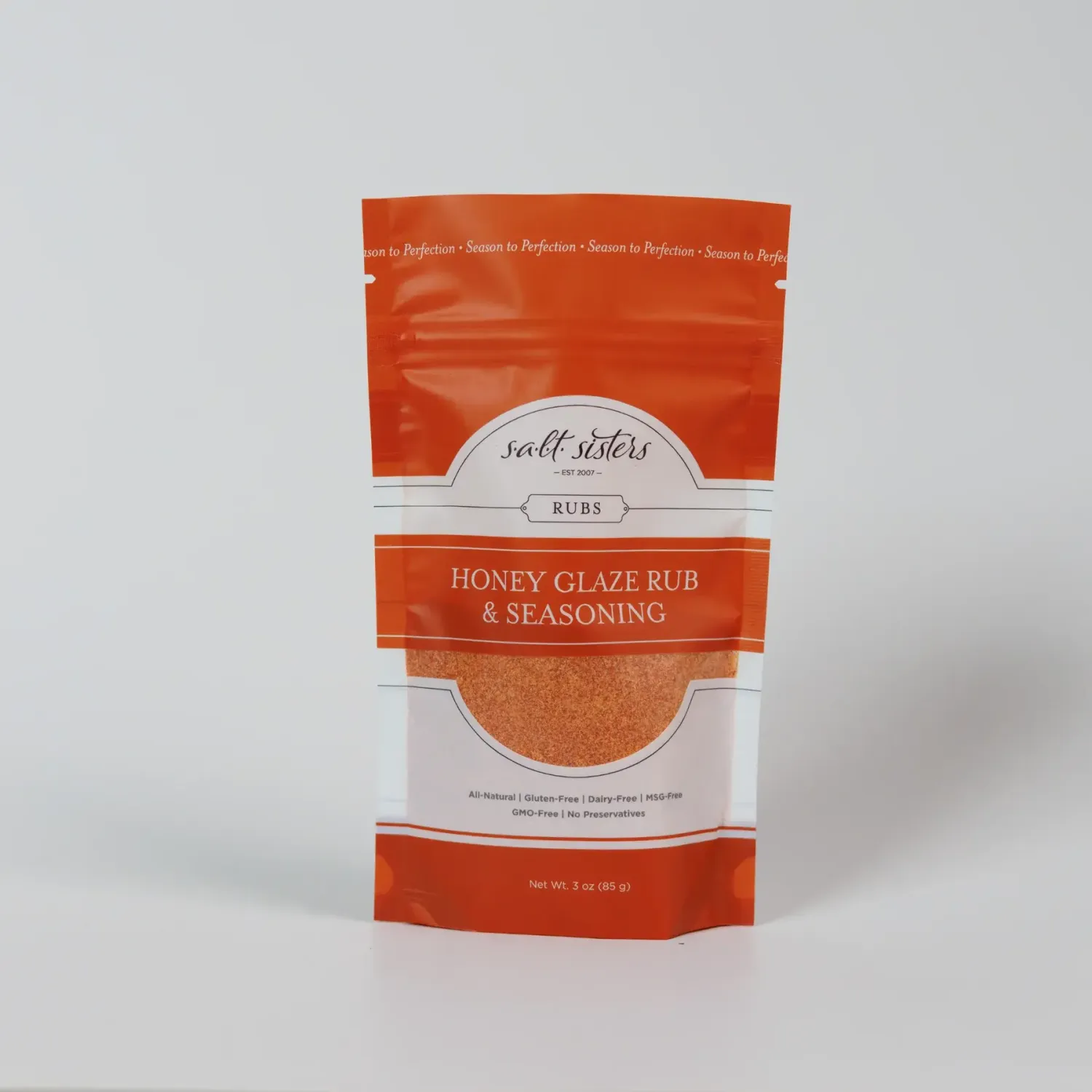 S.A.L.T. Sisters Honey Glaze Rub &amp; Seasoning 3oz
