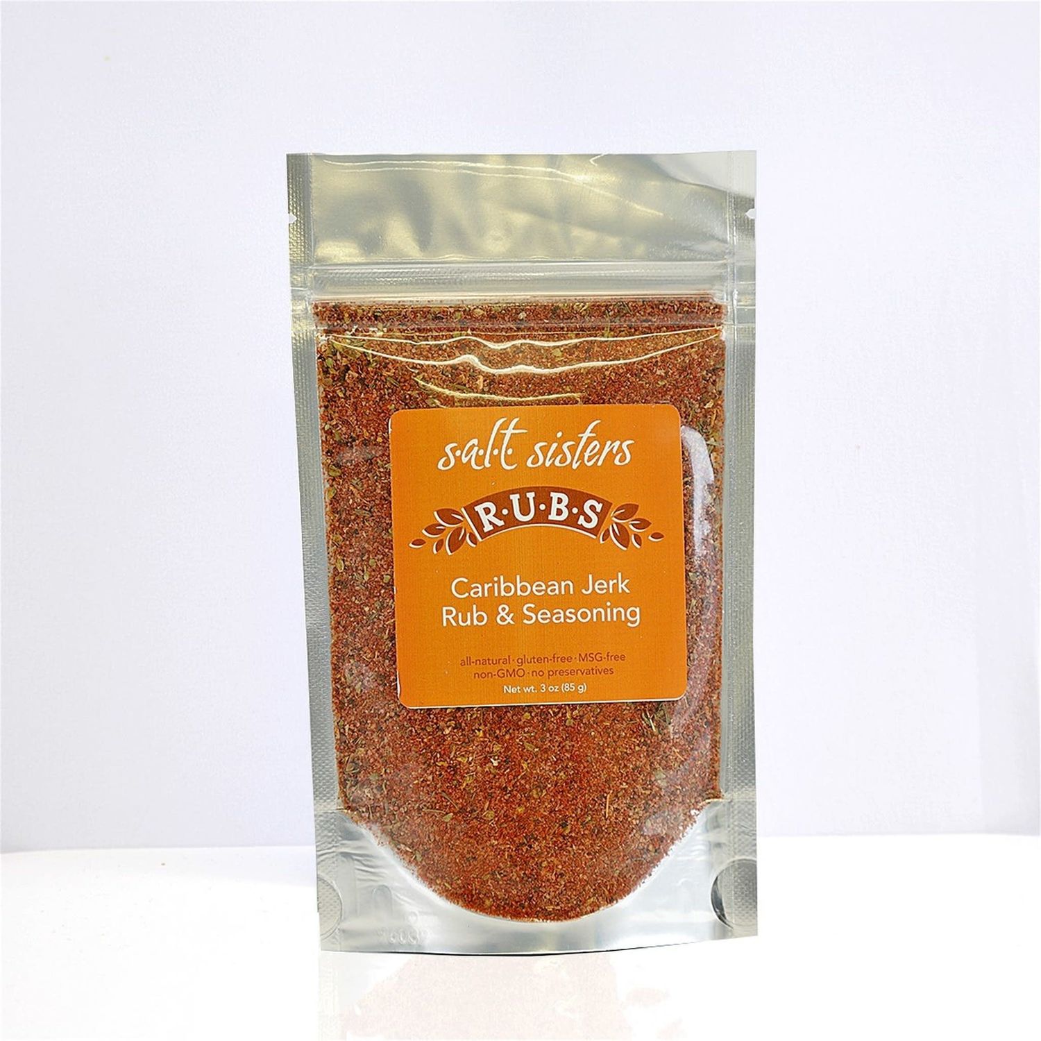 S.A.L.T. Sisters Caribbean Jerk Rub &amp; Seasoning- 3 oz
