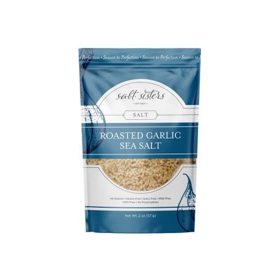 S.A.L.T. Sisters Roasted Garlic Sea Salt- 2oz