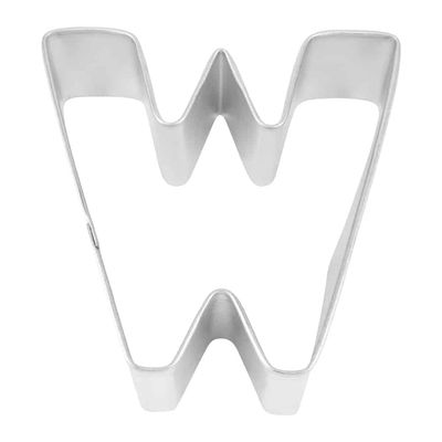 R&amp;M Letter W Cookie Cutter 2.75"